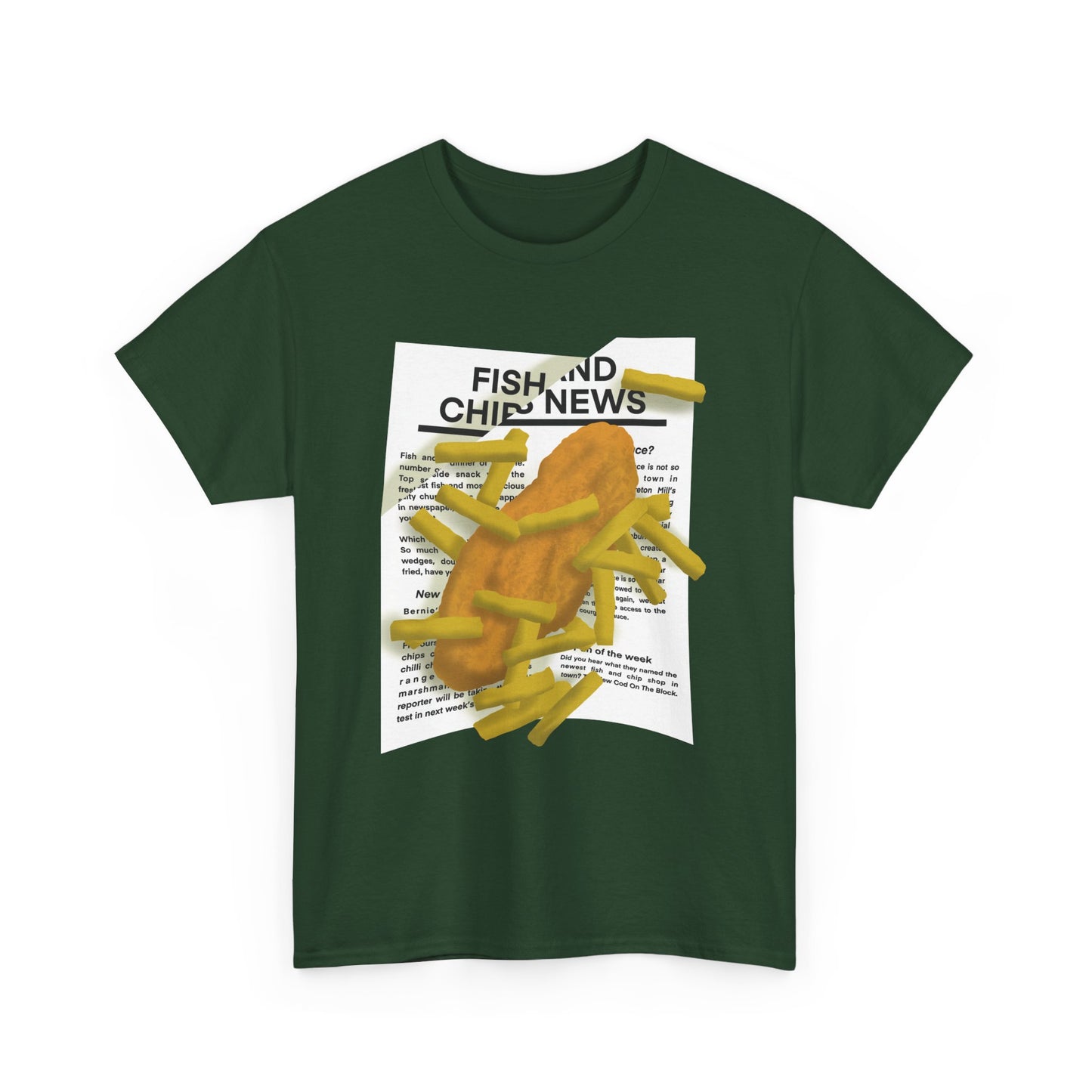 Fish and Chips Lovers Unisex T-Shirt