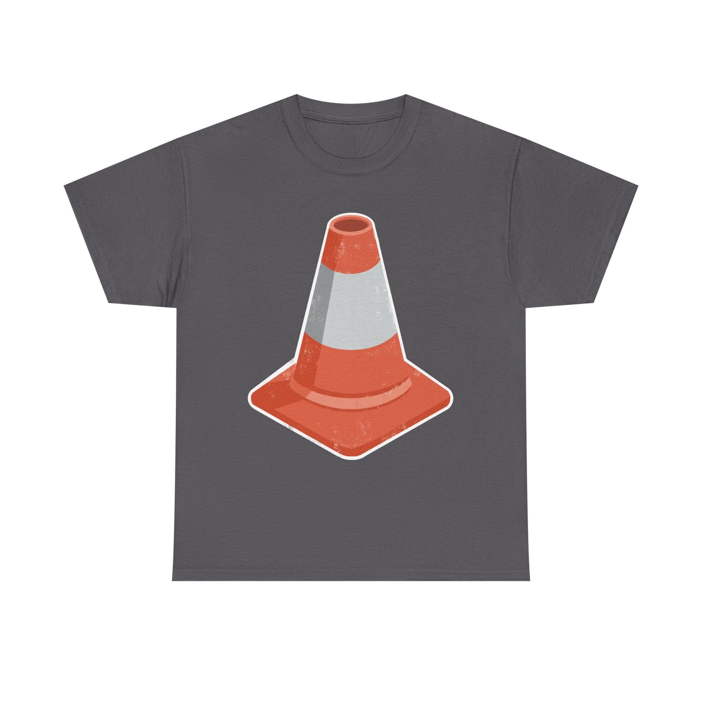 Traffic Cone Fancy Dress Costume T-Shirt for Darts Fans