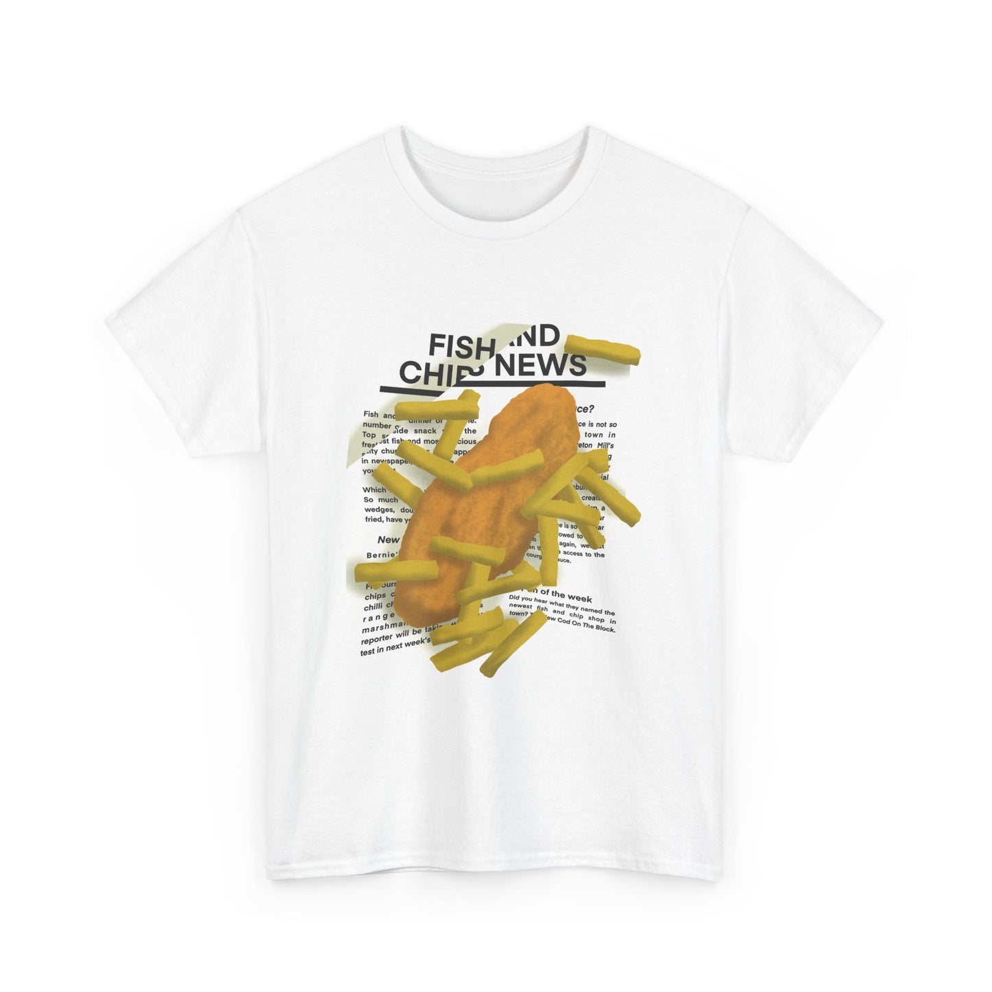 Fish and Chips Lovers Unisex T-Shirt