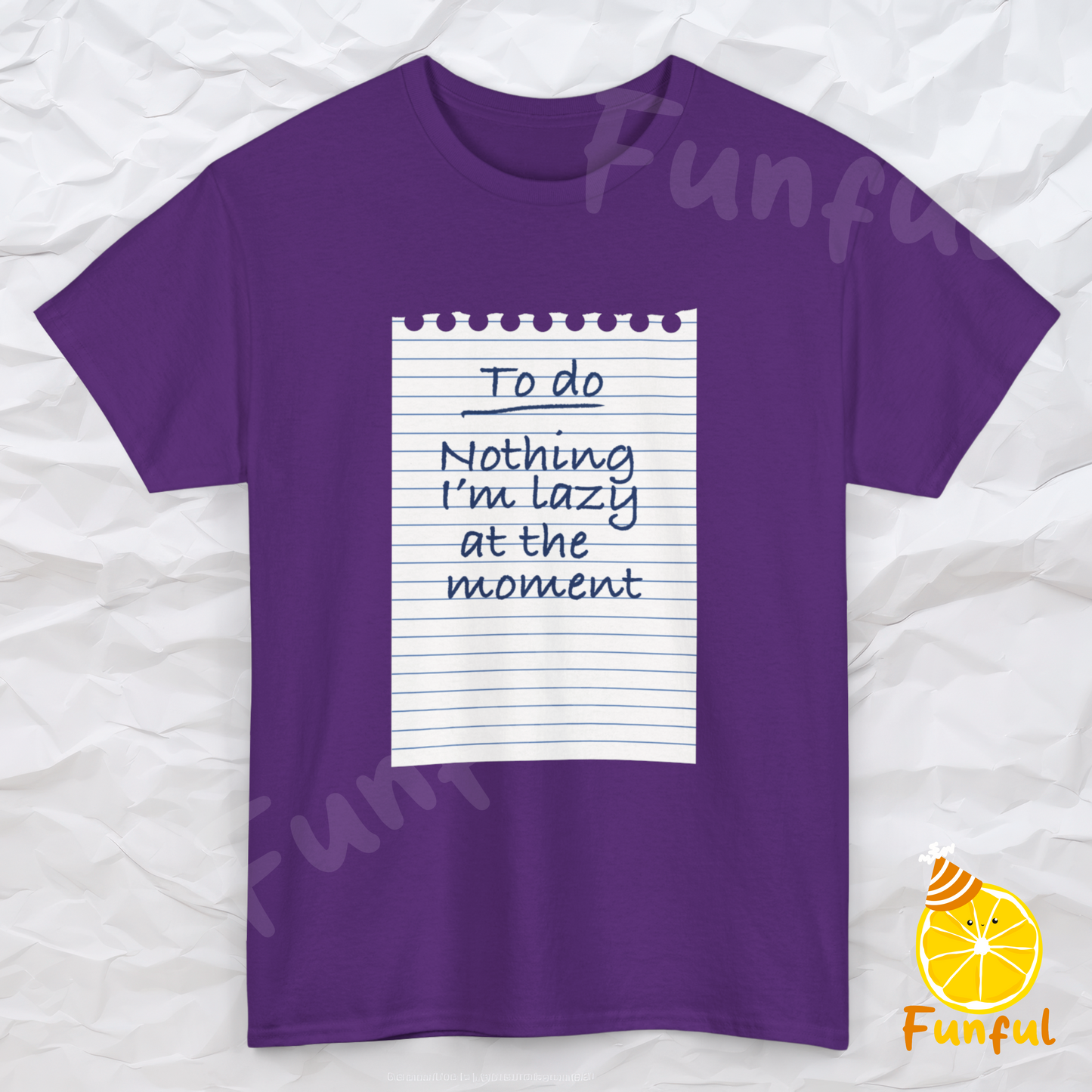 Funny Lazy Quote 'To Do Nothing I'm Lazy At The Moment' T-Shirt