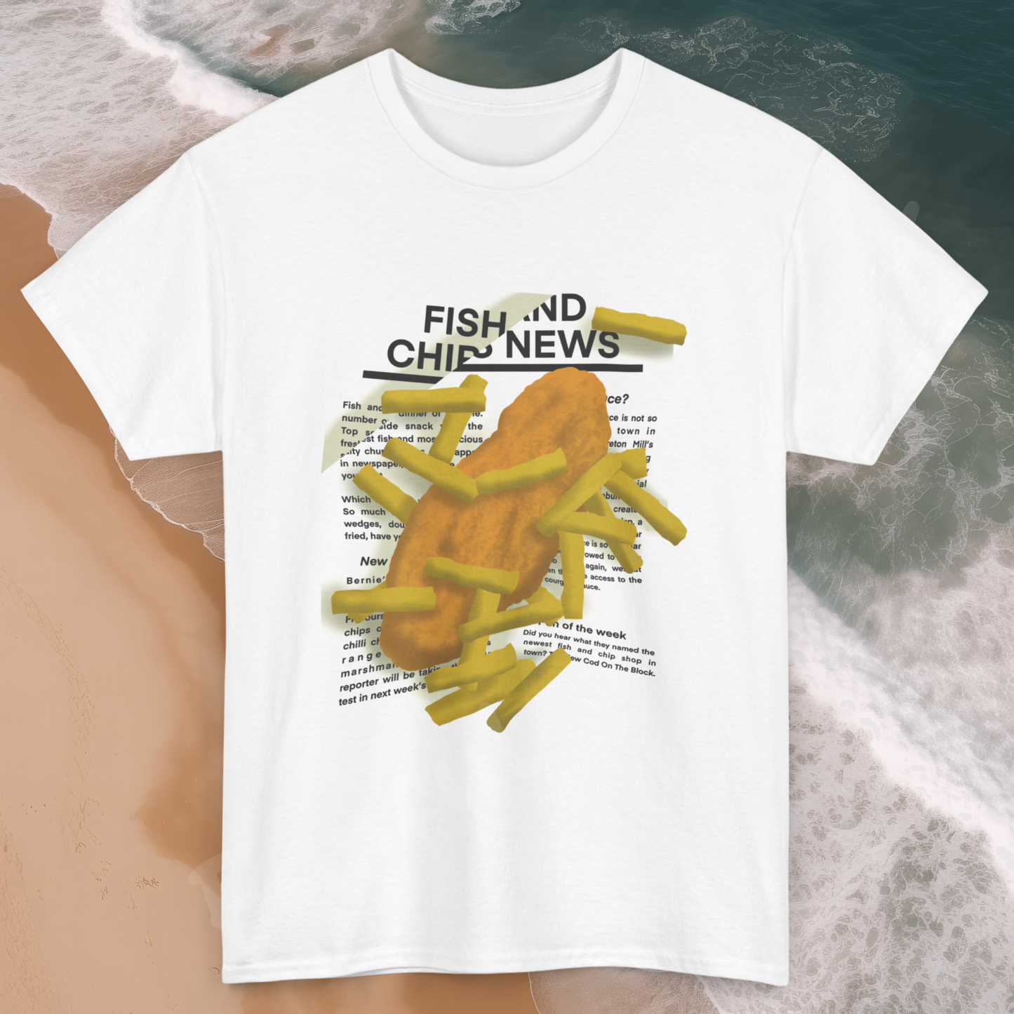 Fish and Chips Lovers Unisex T-Shirt