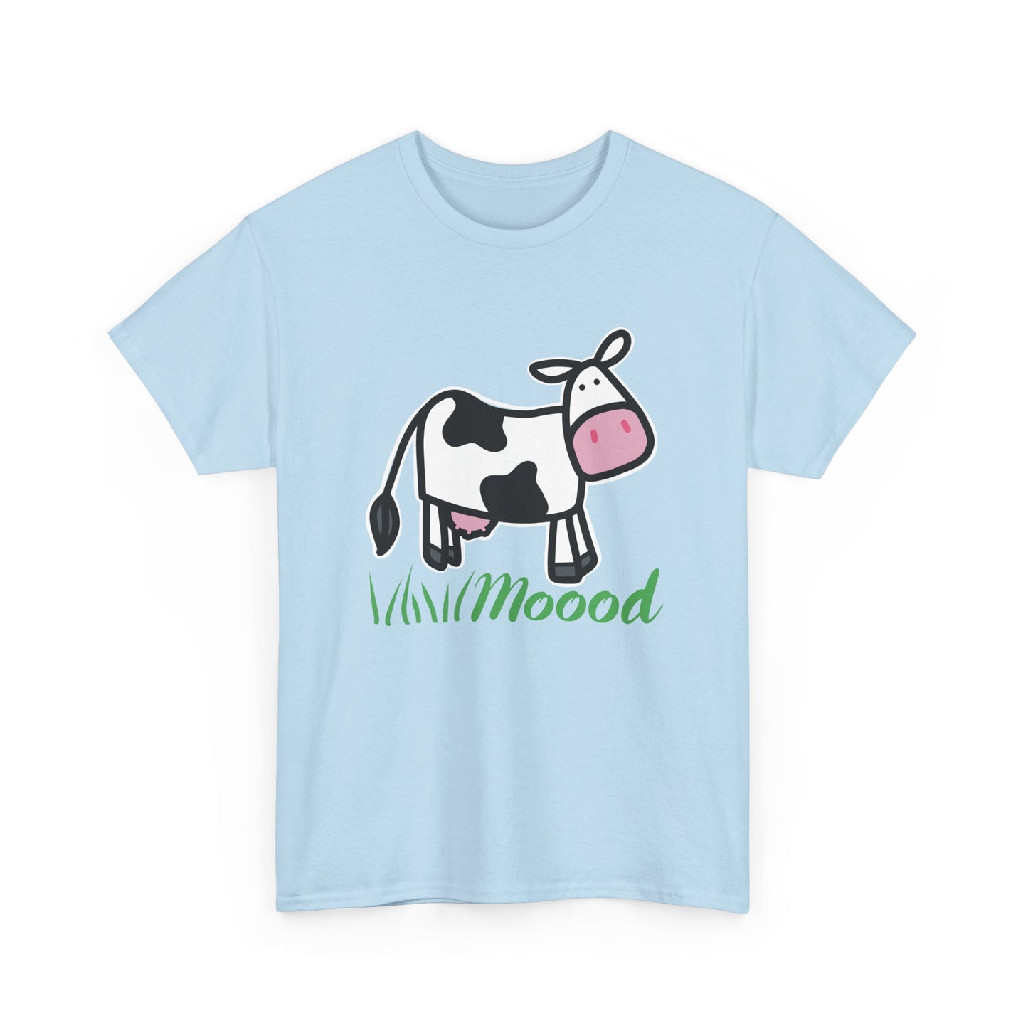 Cute Cow Mood T-Shirt, Cow Lovers Moody Emotion Tee