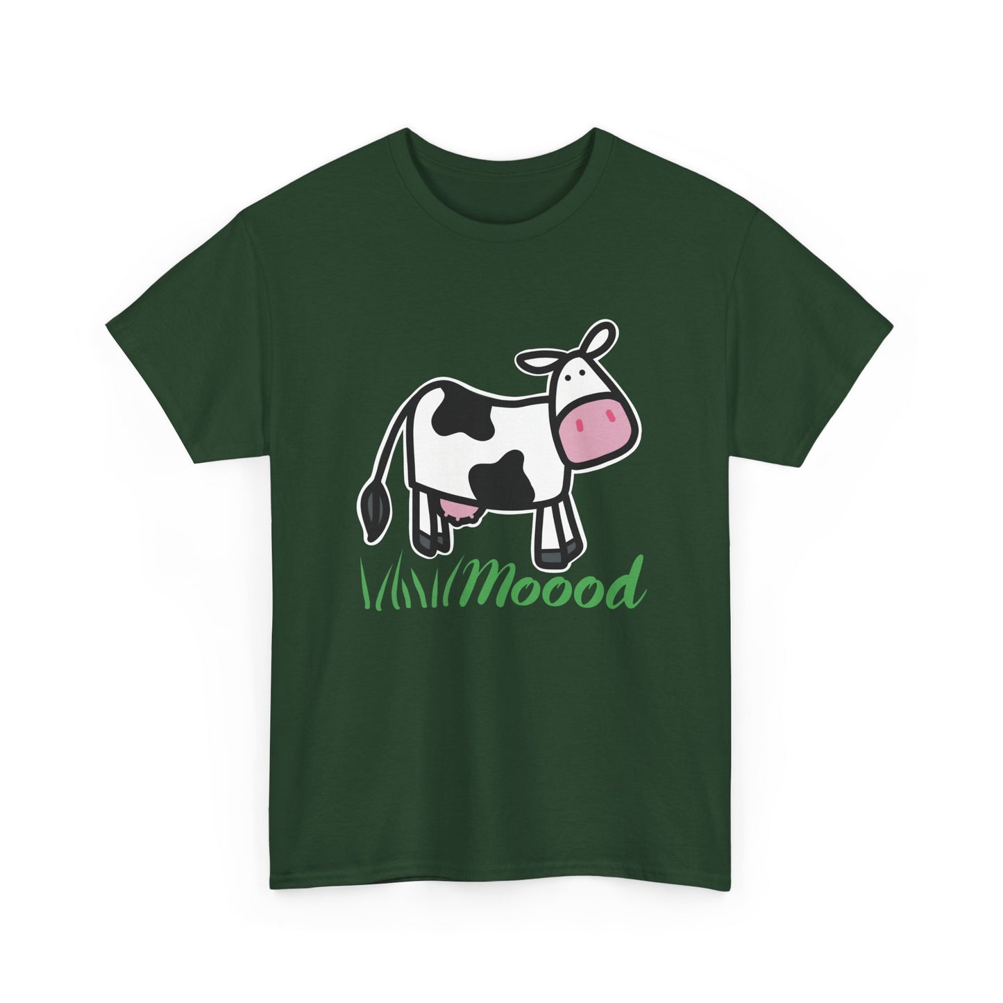 Cute Cow Mood T-Shirt, Cow Lovers Moody Emotion Tee