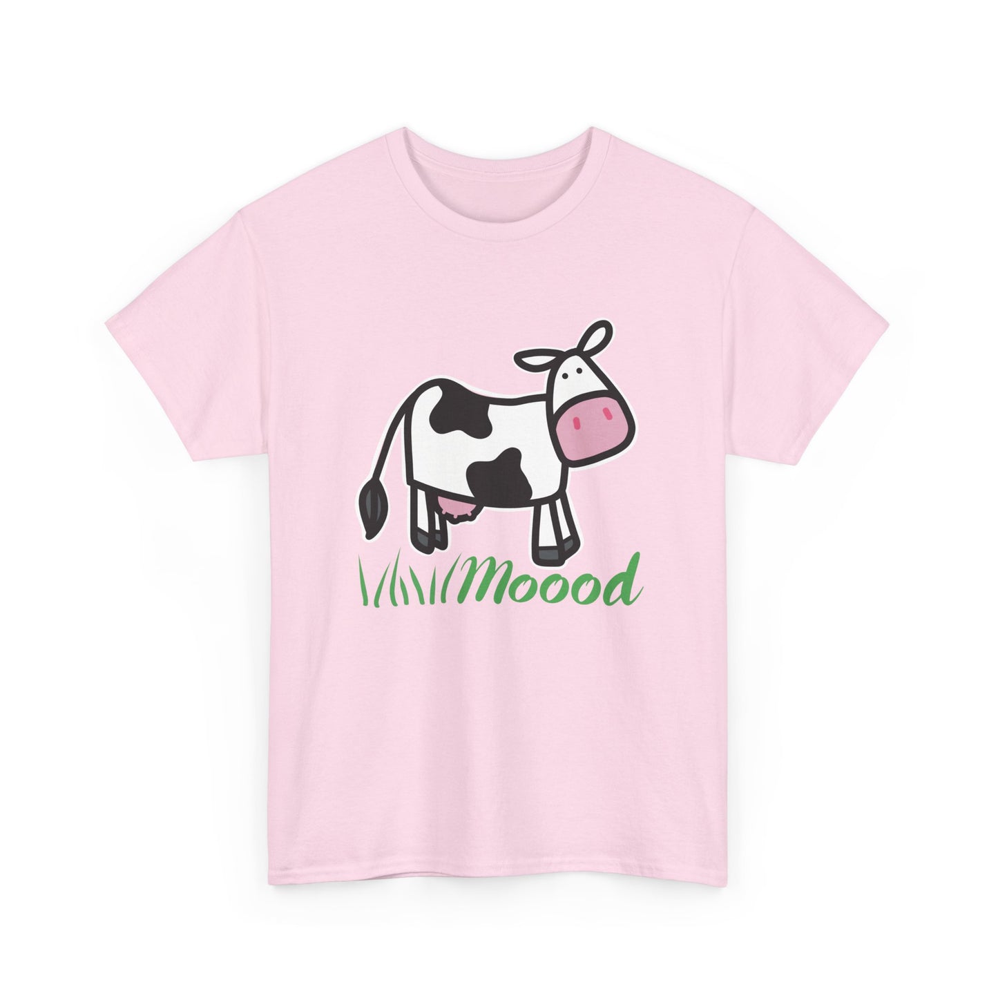 Cute Cow Mood T-Shirt, Cow Lovers Moody Emotion Tee