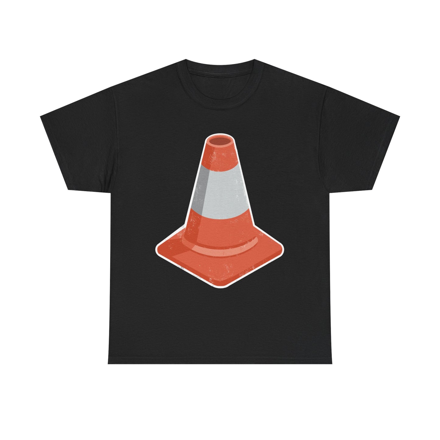 Traffic Cone Fancy Dress Costume T-Shirt for Darts Fans