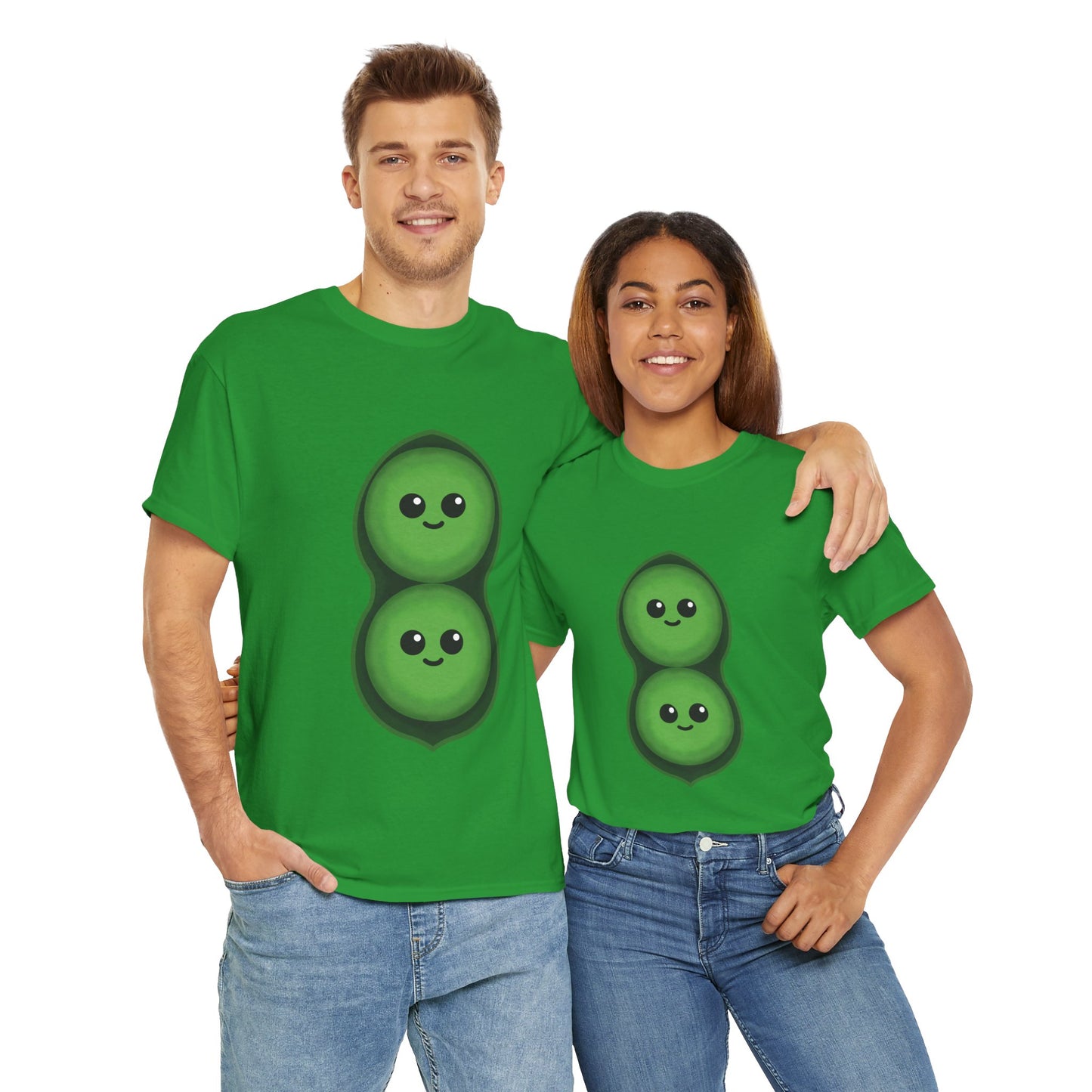 Two Peas In A Pod Unisex T-Shirt Fancy Dress Costume