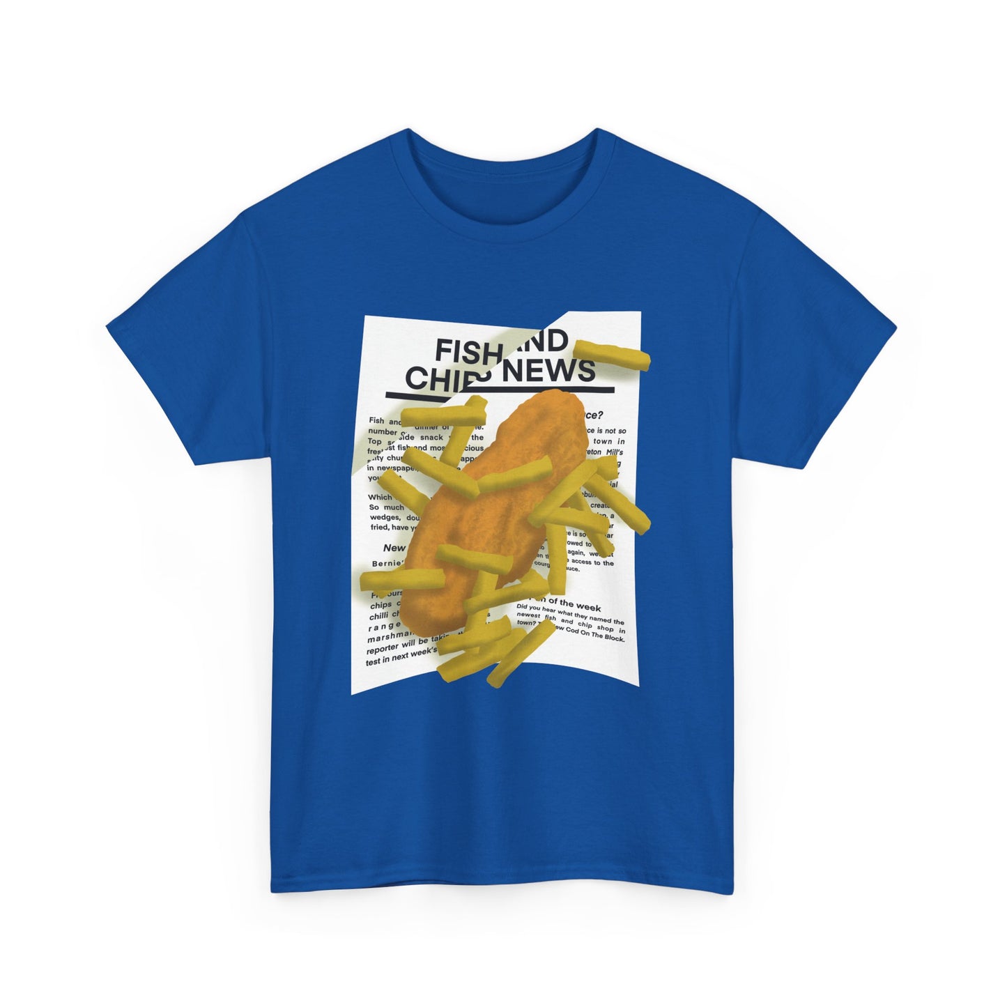 Fish and Chips Lovers Unisex T-Shirt