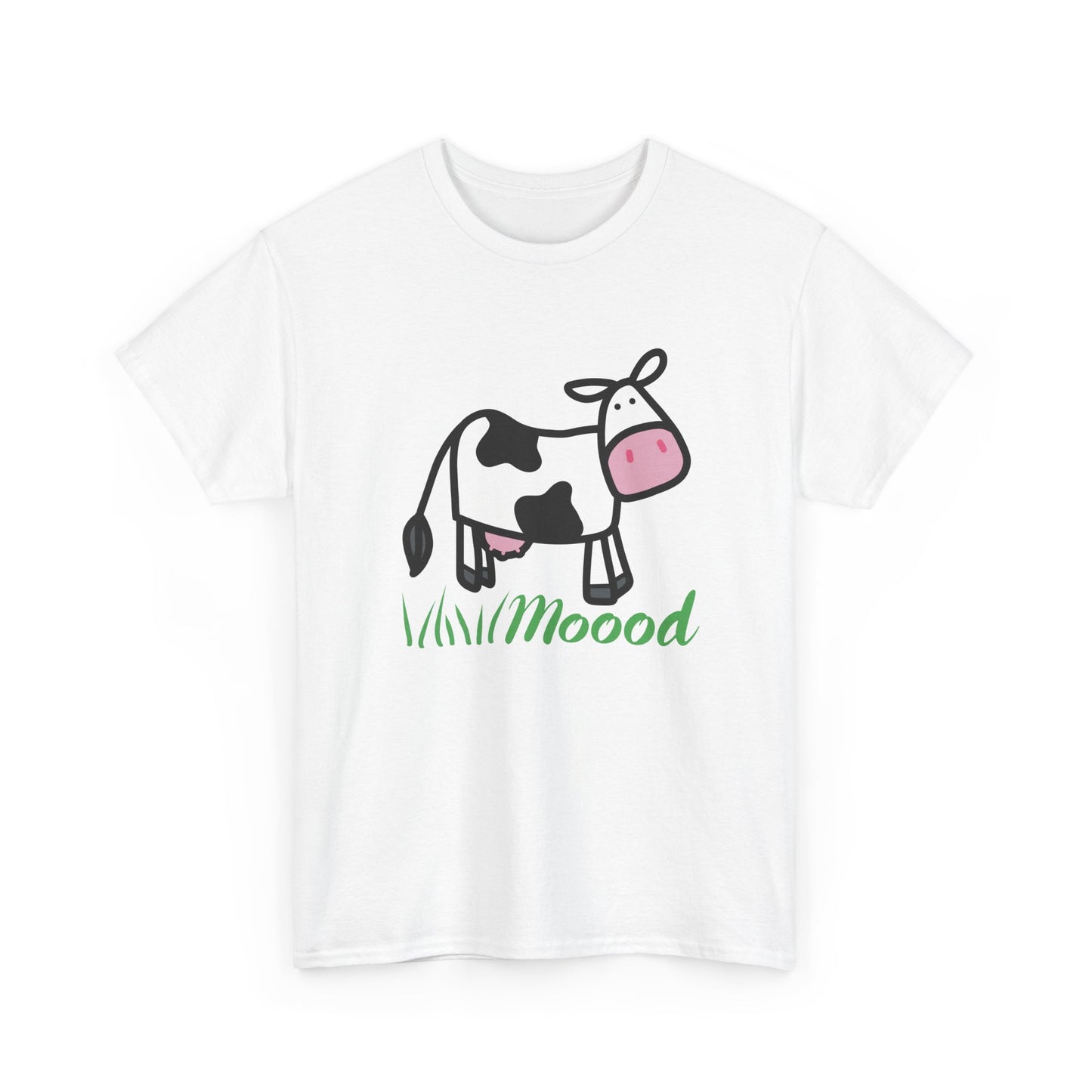 Cute Cow Mood T-Shirt, Cow Lovers Moody Emotion Tee