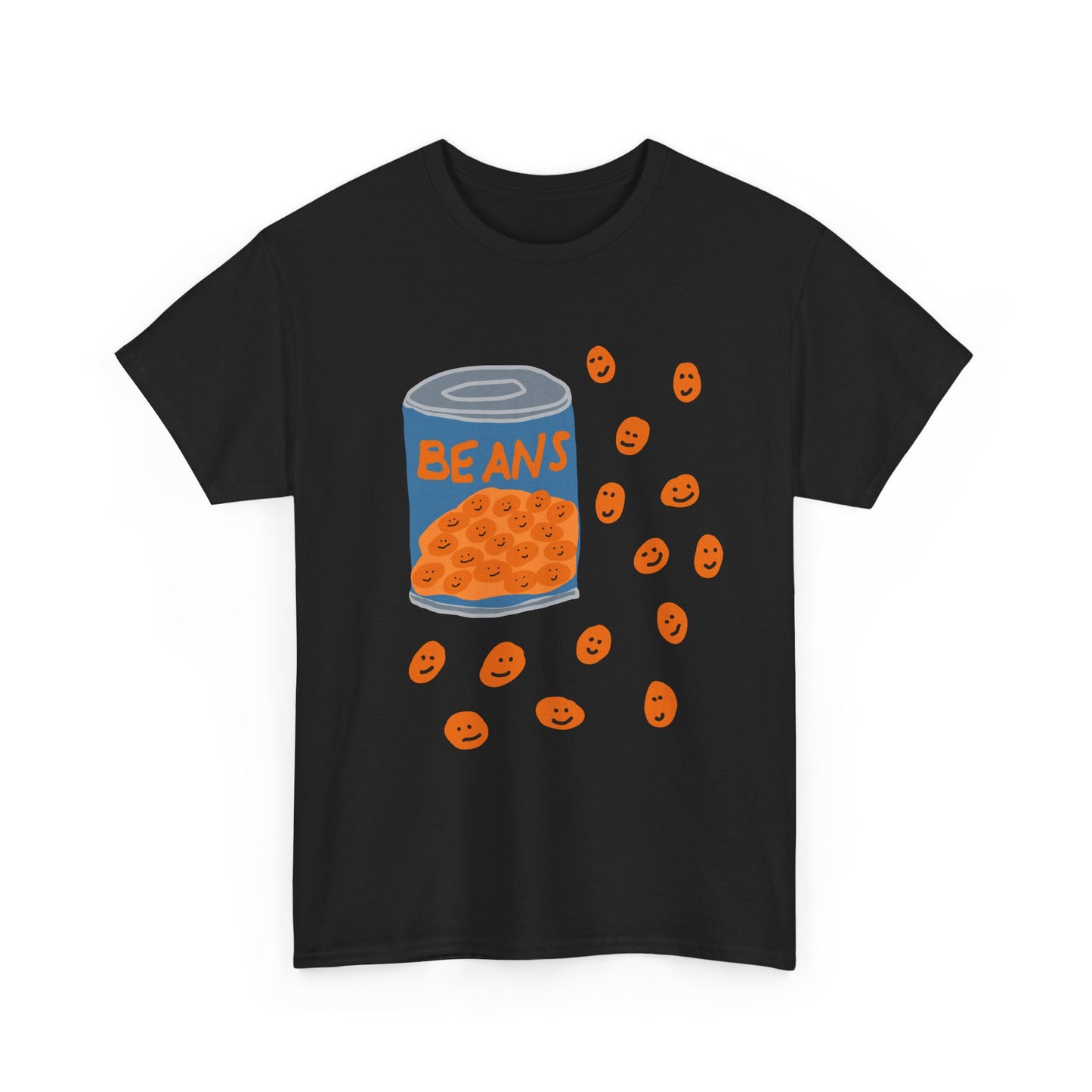 Happy Baked Beans Unisex T-Shirt, Quirky Food Lover Gift