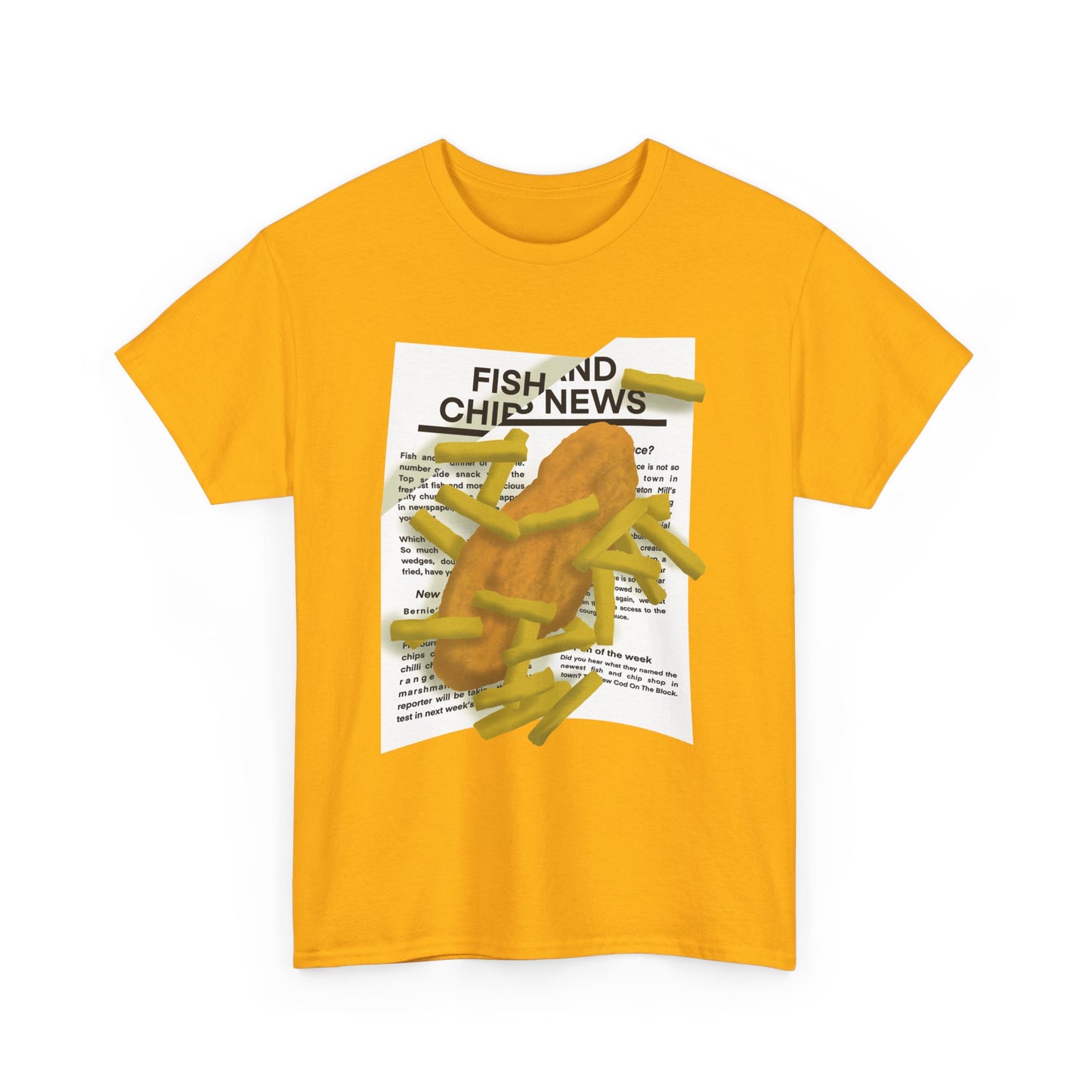 Fish and Chips Lovers Unisex T-Shirt