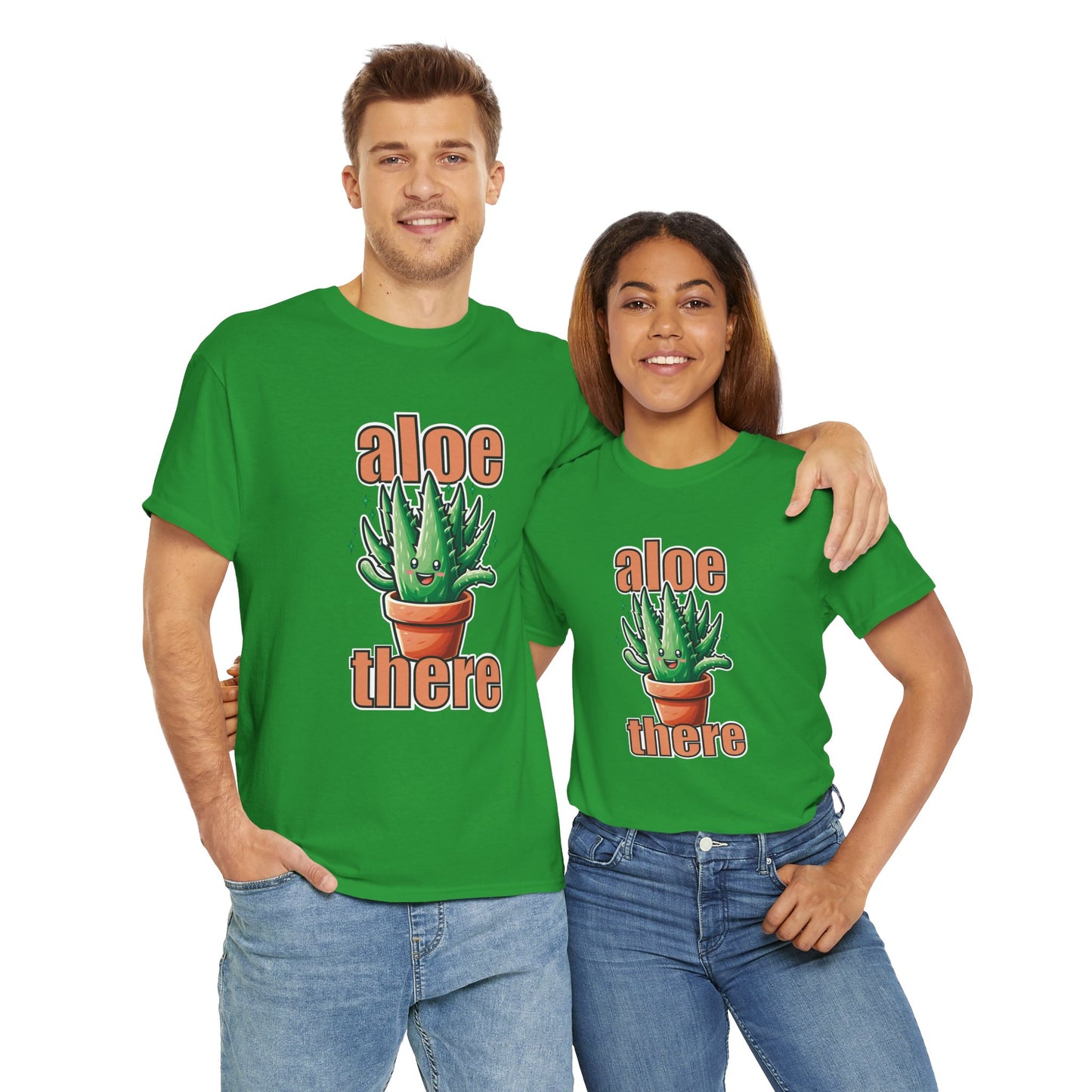 Aloe There Unisex T-Shirt Aloe Vera Pun
