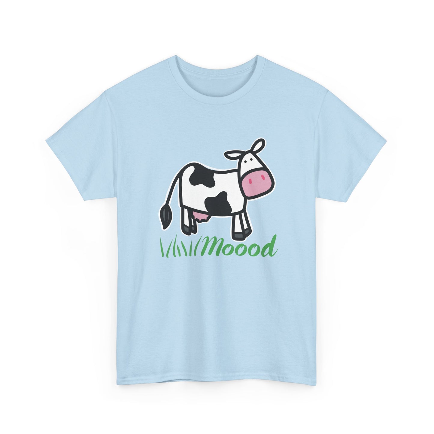 Cute Cow Mood T-Shirt, Cow Lovers Moody Emotion Tee