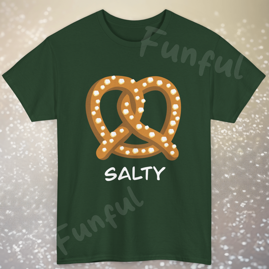 Salty Pretzel Unisex T-Shirt for Snack Lovers