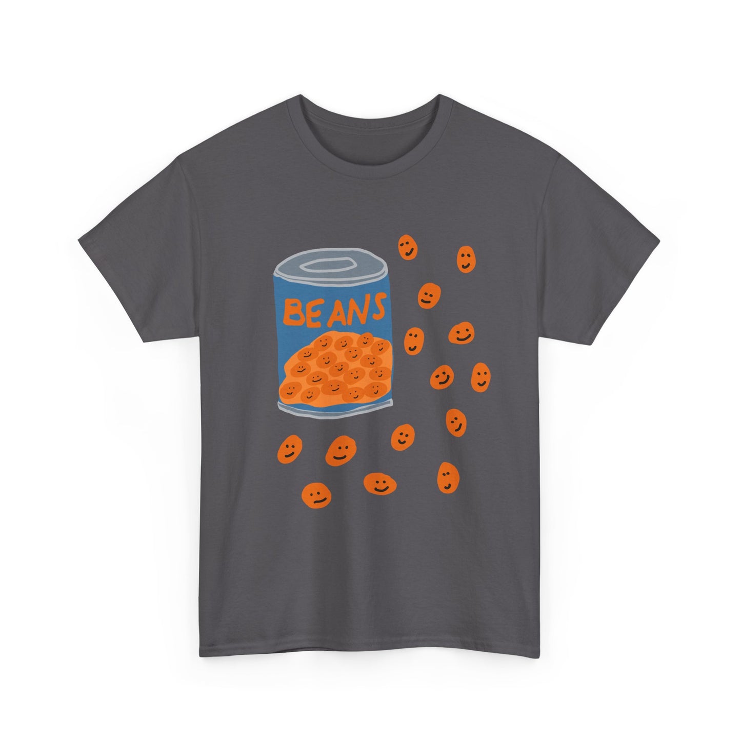 Happy Baked Beans Unisex T-Shirt, Quirky Food Lover Gift