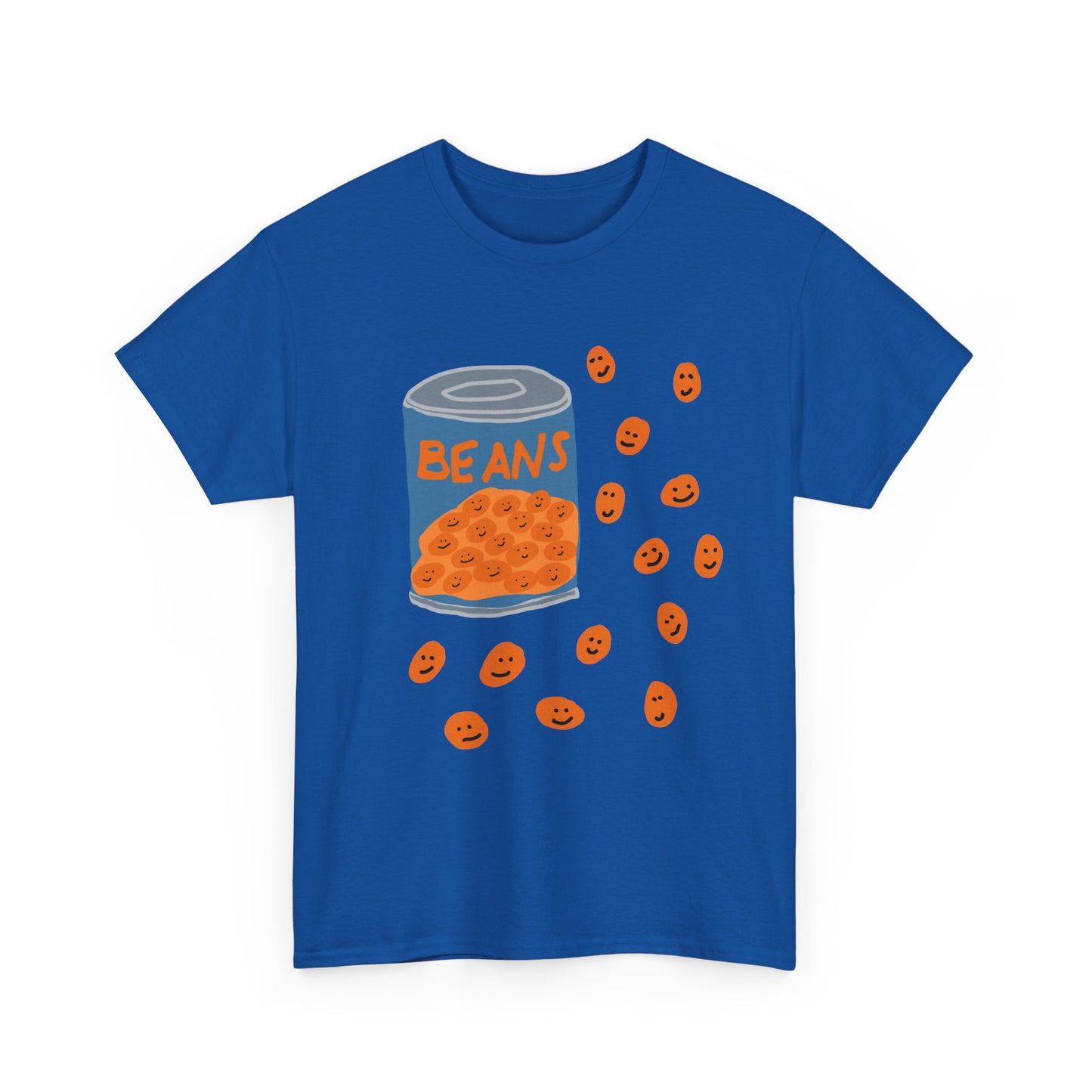 Happy Baked Beans Unisex T-Shirt, Quirky Food Lover Gift