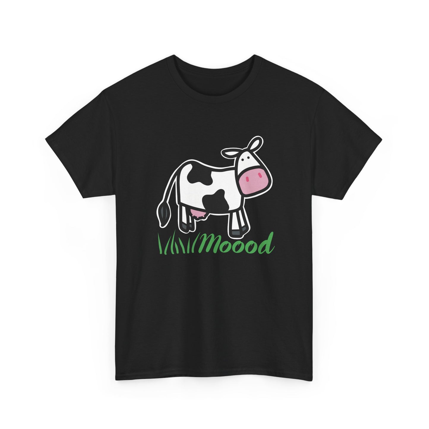 Cute Cow Mood T-Shirt, Cow Lovers Moody Emotion Tee