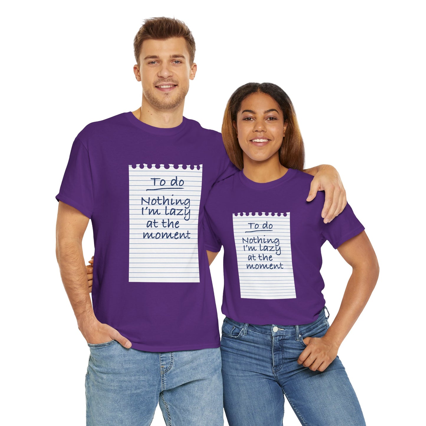 Funny Lazy Quote 'To Do Nothing I'm Lazy At The Moment' T-Shirt