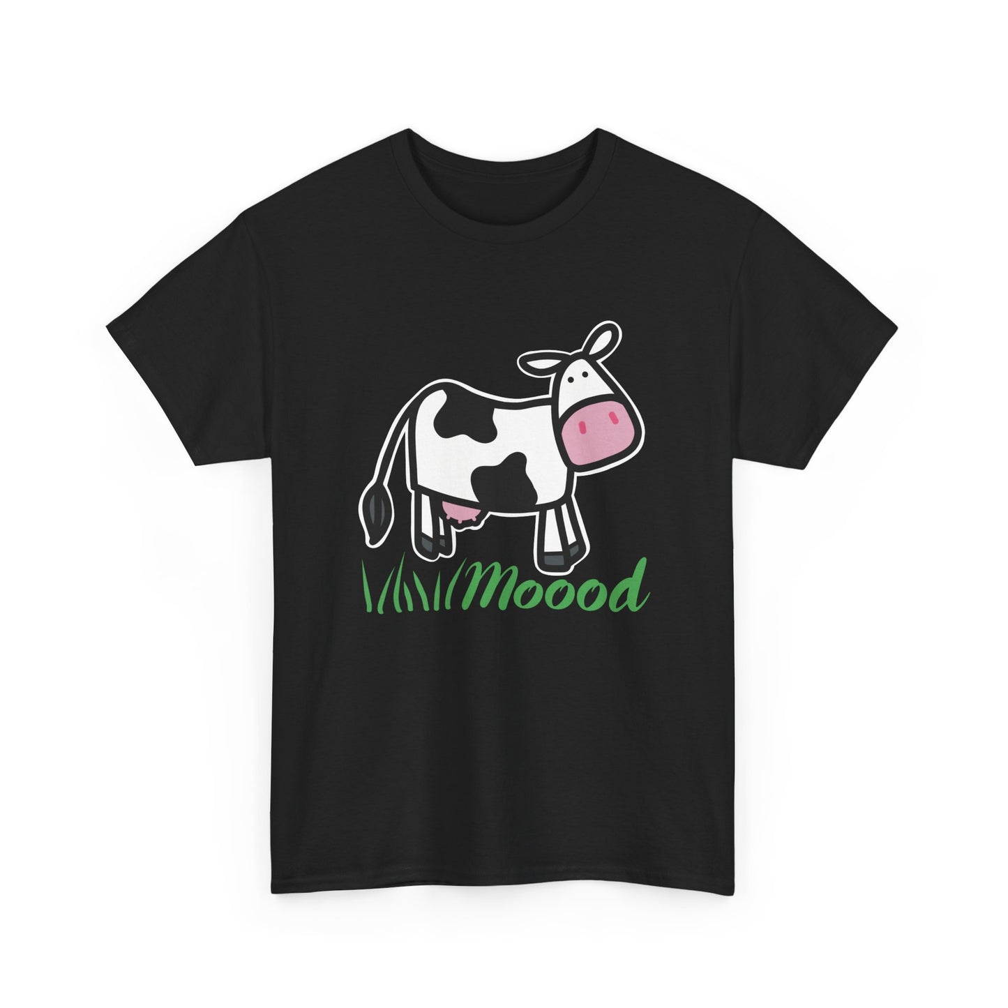 Cute Cow Mood T-Shirt, Cow Lovers Moody Emotion Tee