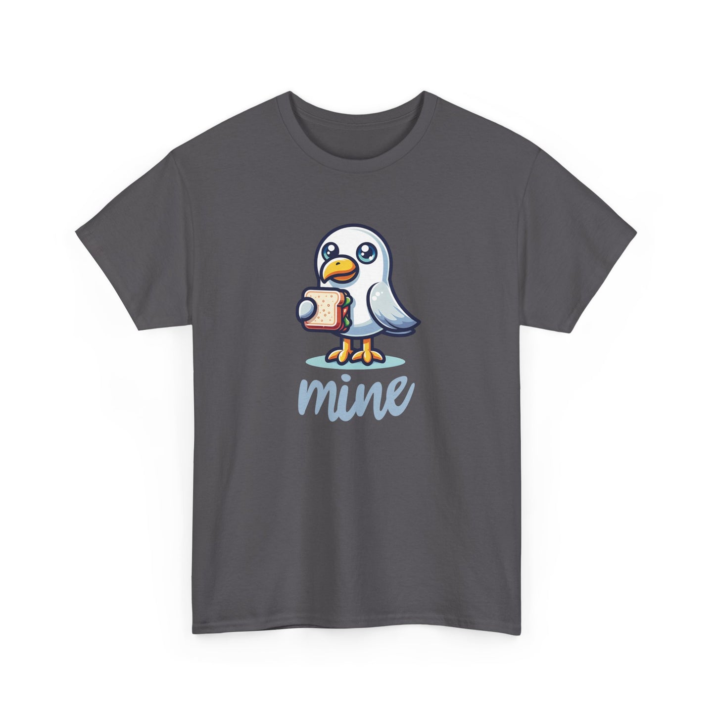 Stealing Seagull Unisex T-Shirt Cute Cartoon Bird