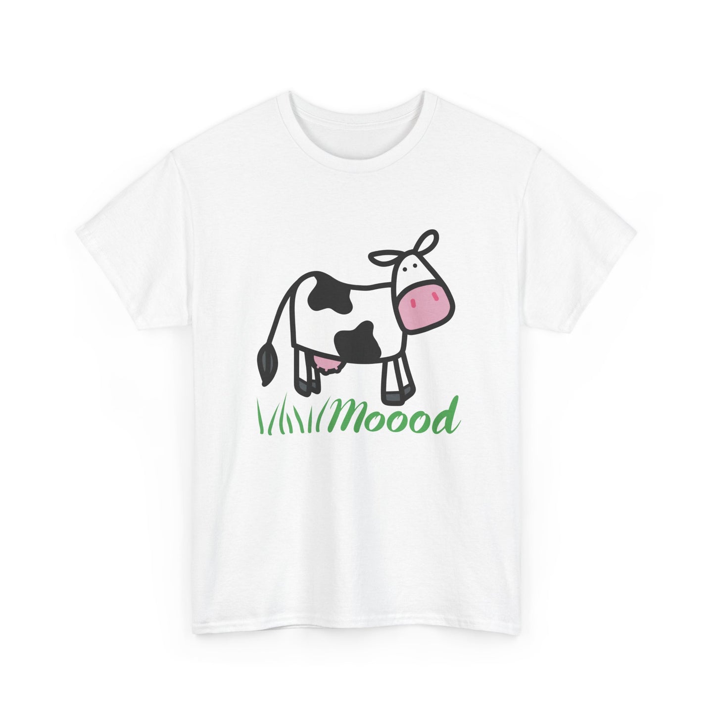 Cute Cow Mood T-Shirt, Cow Lovers Moody Emotion Tee
