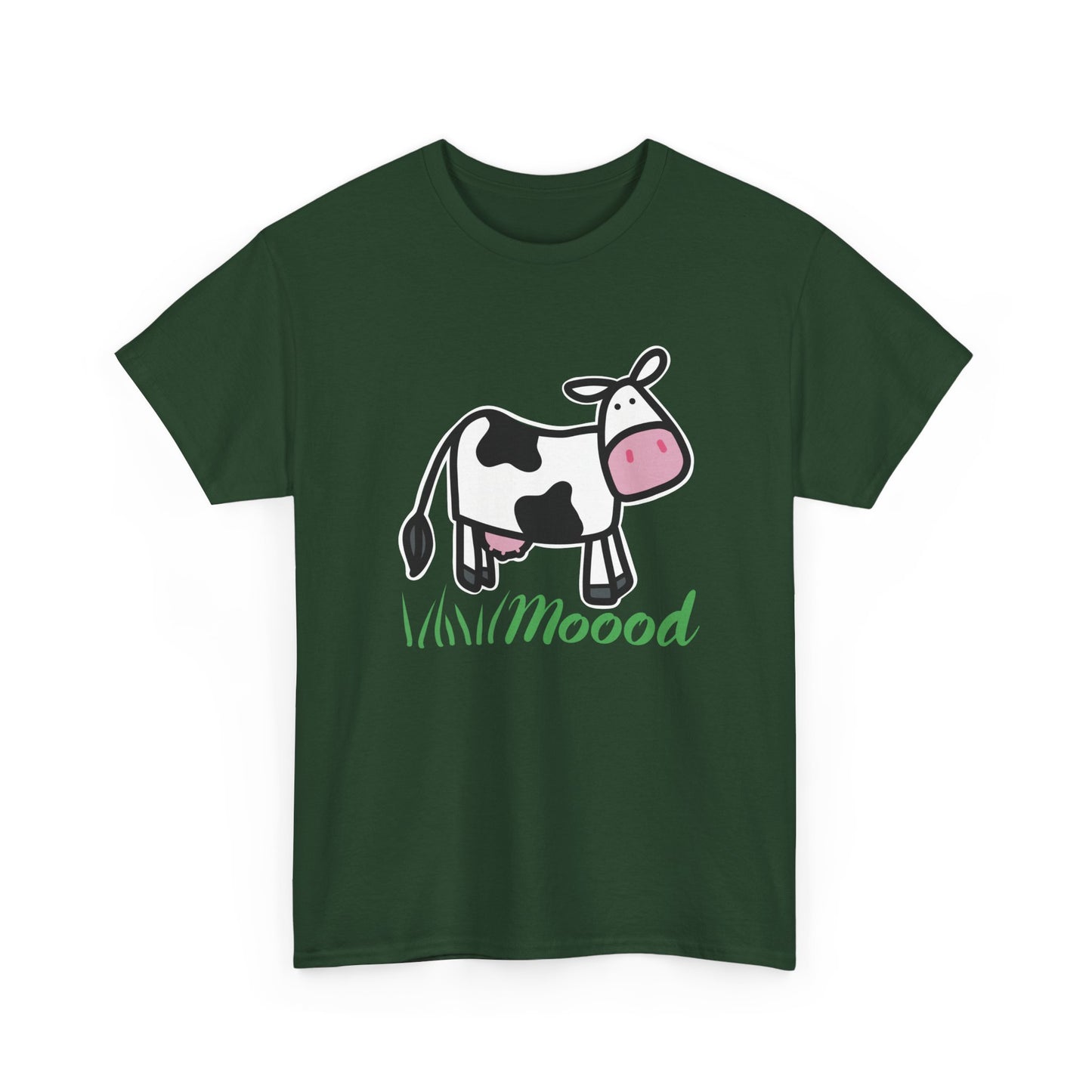 Cute Cow Mood T-Shirt, Cow Lovers Moody Emotion Tee