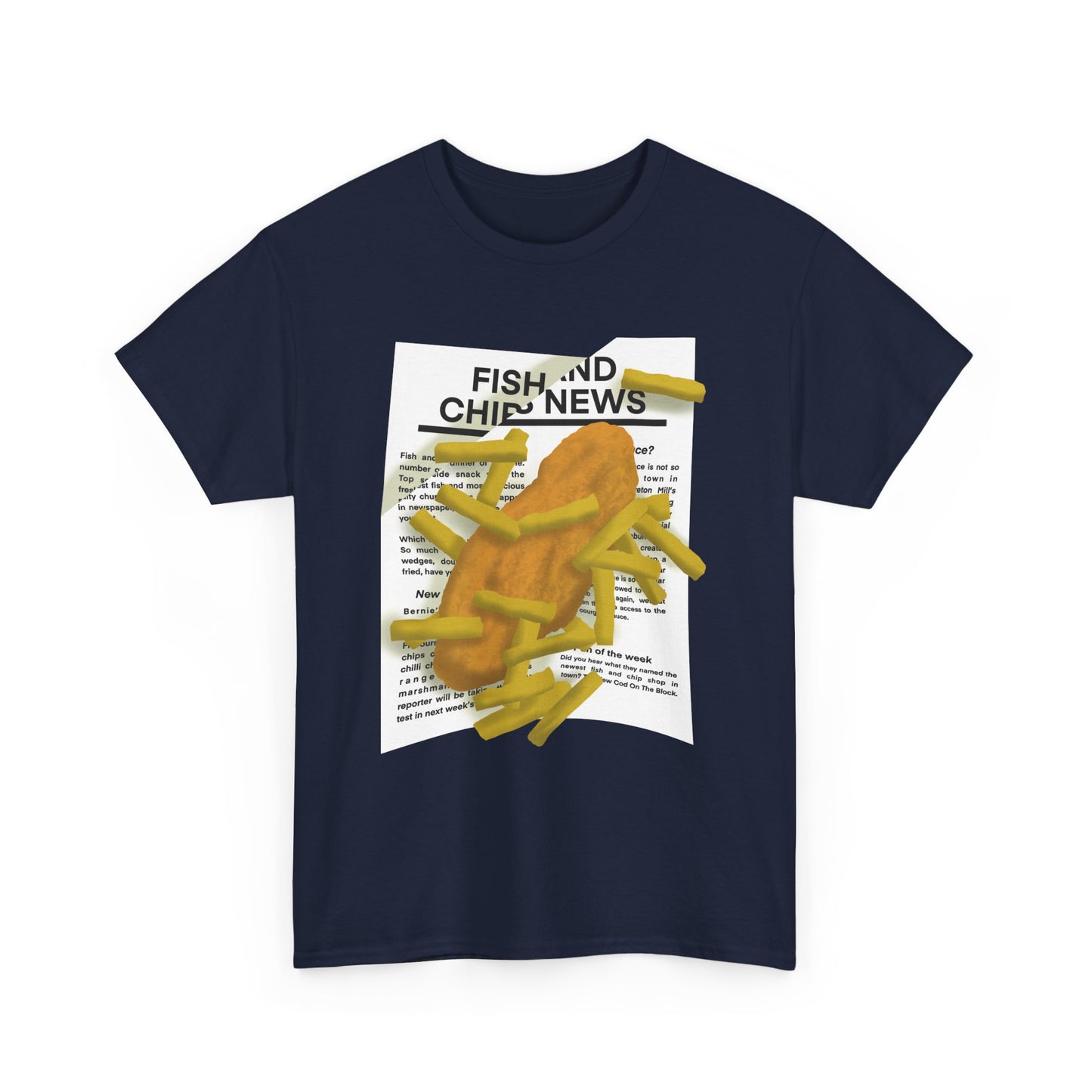 Fish and Chips Lovers Unisex T-Shirt