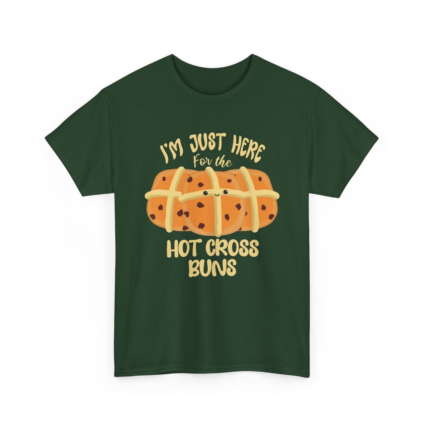 I'm Just Here for the Hot Cross Buns Unisex T-Shirt