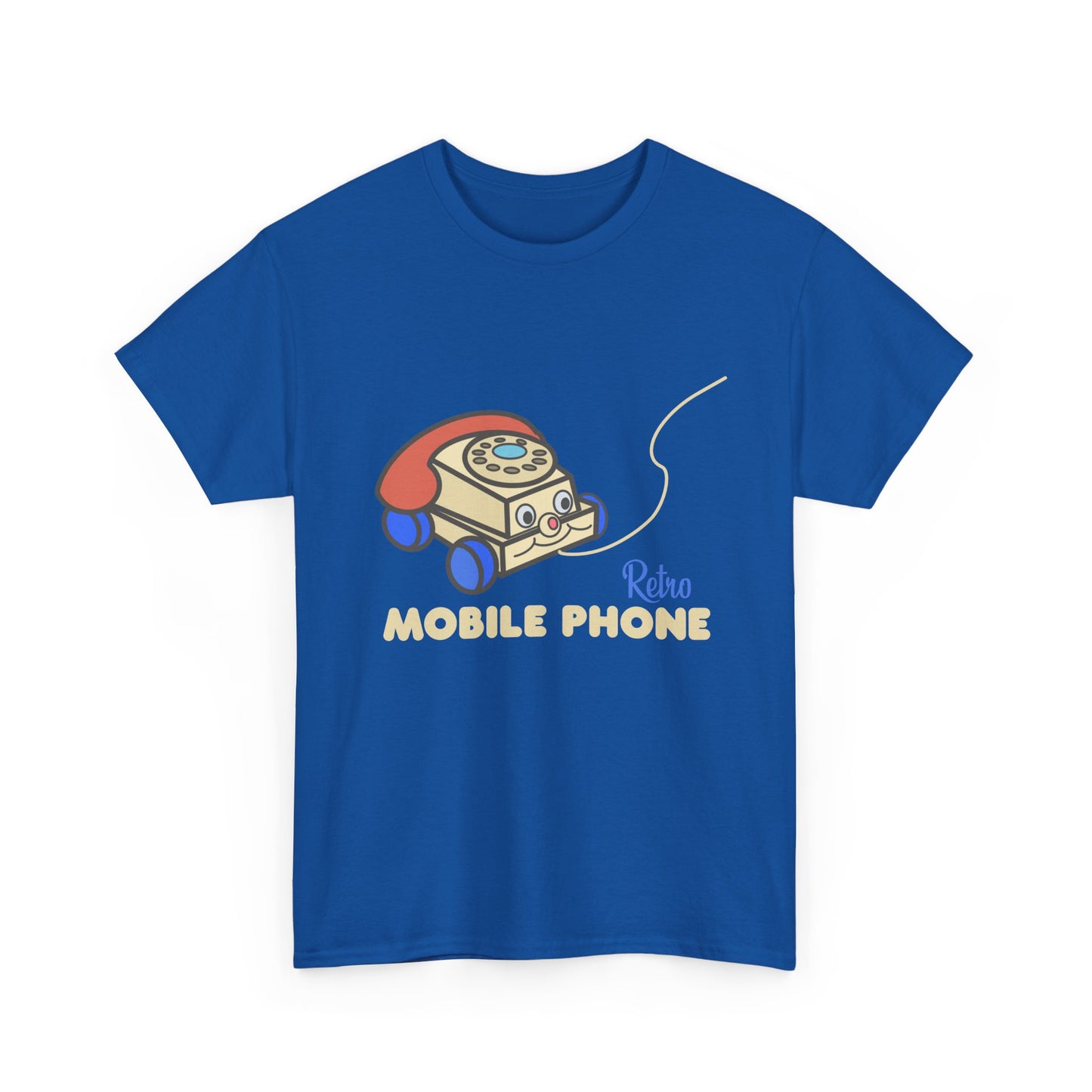Retro Mobile Phone Unisex Tee - Nostalgic Vintage Style T-Shirt