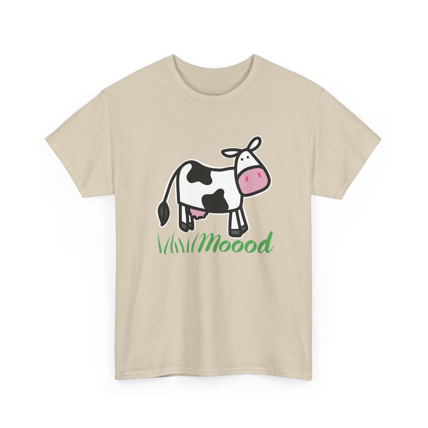 Cute Cow Mood T-Shirt, Cow Lovers Moody Emotion Tee